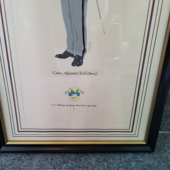 US military Academy, West Point 1910 Set Of 4 prints framed - Picture 3 of 9